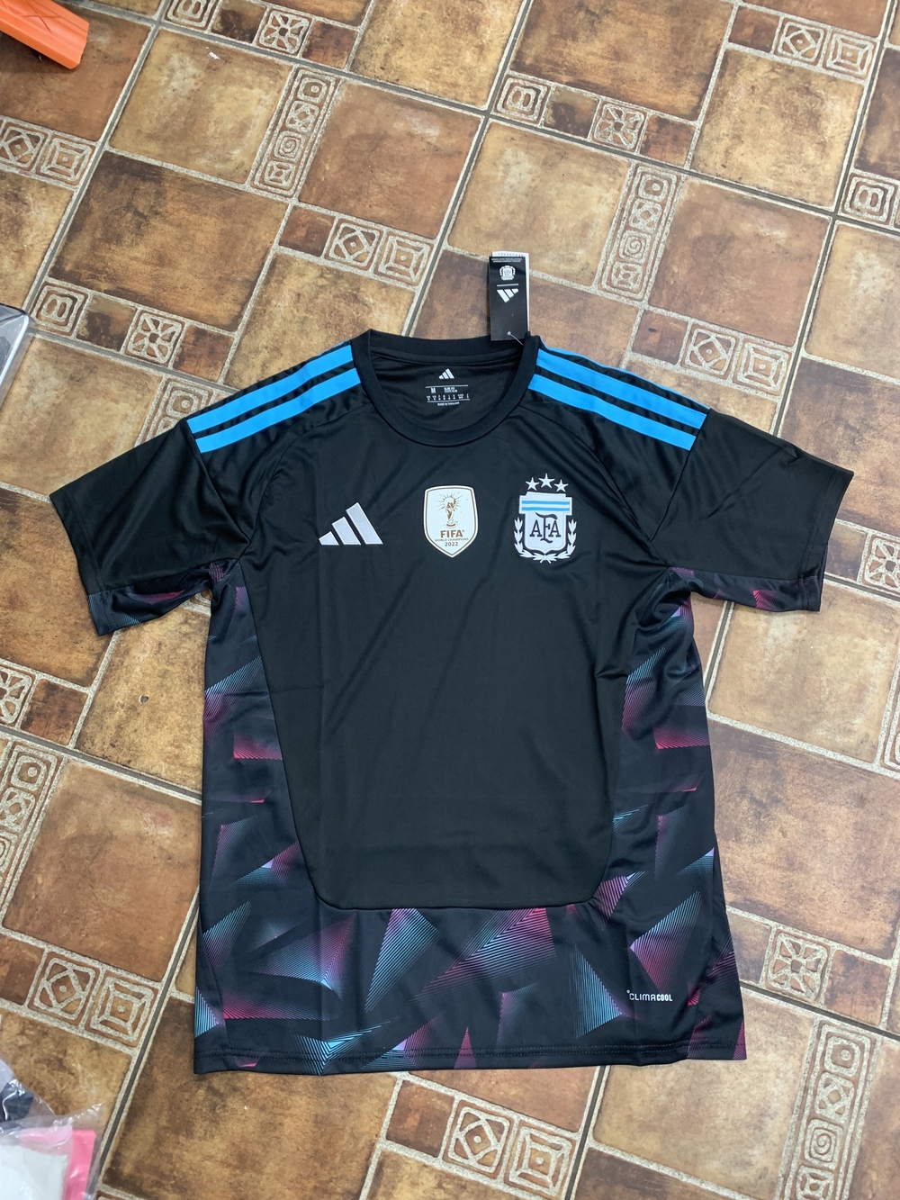 Adidas Argentina 2026 World Cup Goalkeeper Jersey Size M